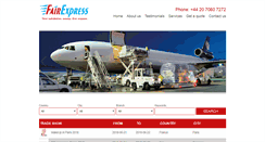 Desktop Screenshot of fair-express.com